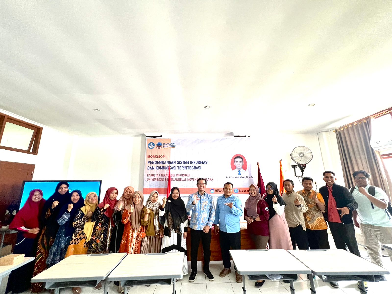Dosen Informatika Unsoed Dr. Lasmedi Afuan Menjadi Narasumber Workshop Pengembangan Sistem Informasi dan Komunikasi Terintegrasi di USN Kolaka