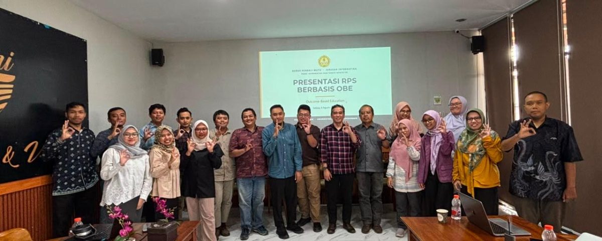 Prodi Informatika dan Prodi Teknik Komputer Laksanakan Presentasi RPS Berbasis OBE